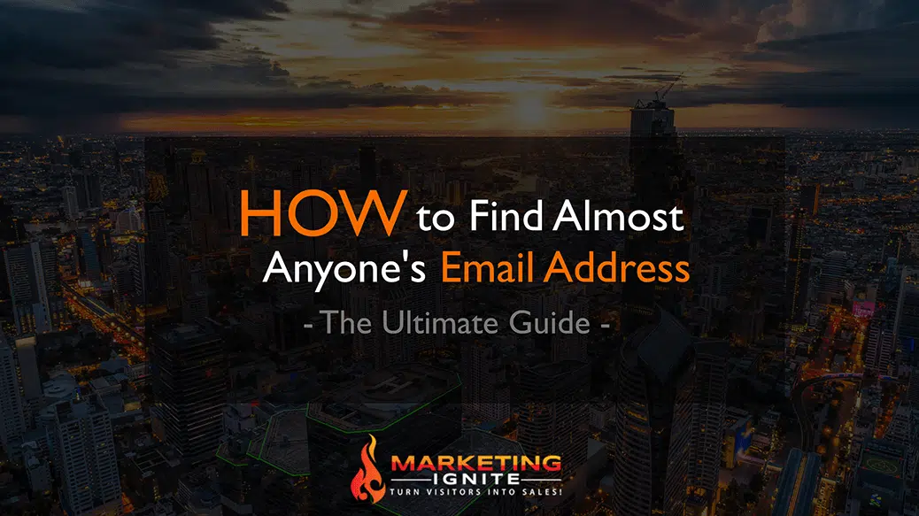 How To Find Almost Anyones Email Addressultimate Guide